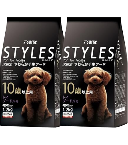 Amazon.co.jp: スタイルズ トイプードル用 6歳以上用 600g : ペット用品